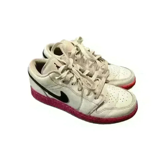 Nike Air Jordan 1 Low GS "Grades" Kid's 6 Youth Multi-Color Sneaker Runs Large - Picture 5 of 11